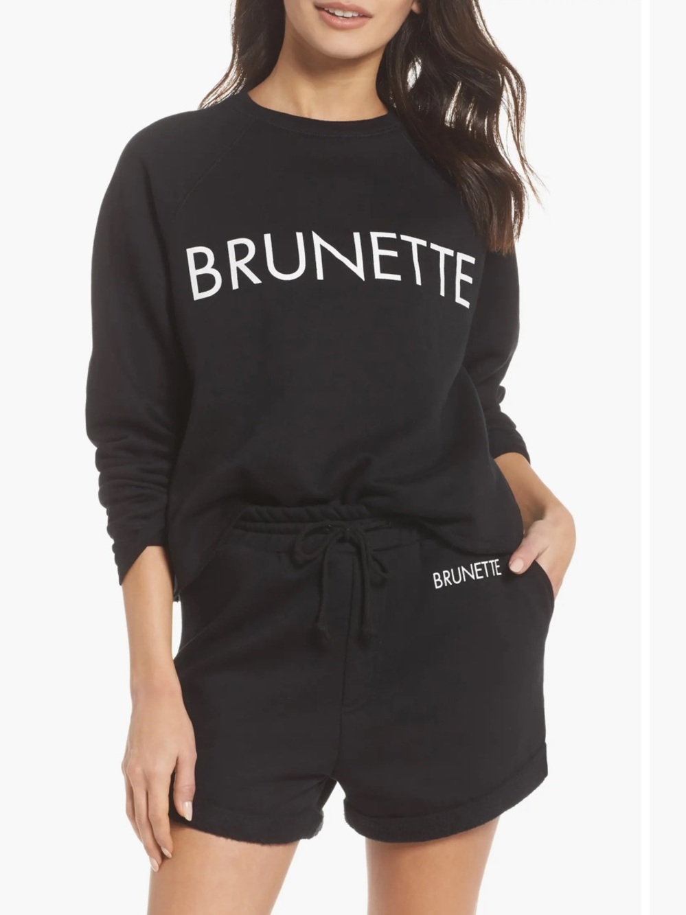 Brunette the Label Crewneck Sweatshirt